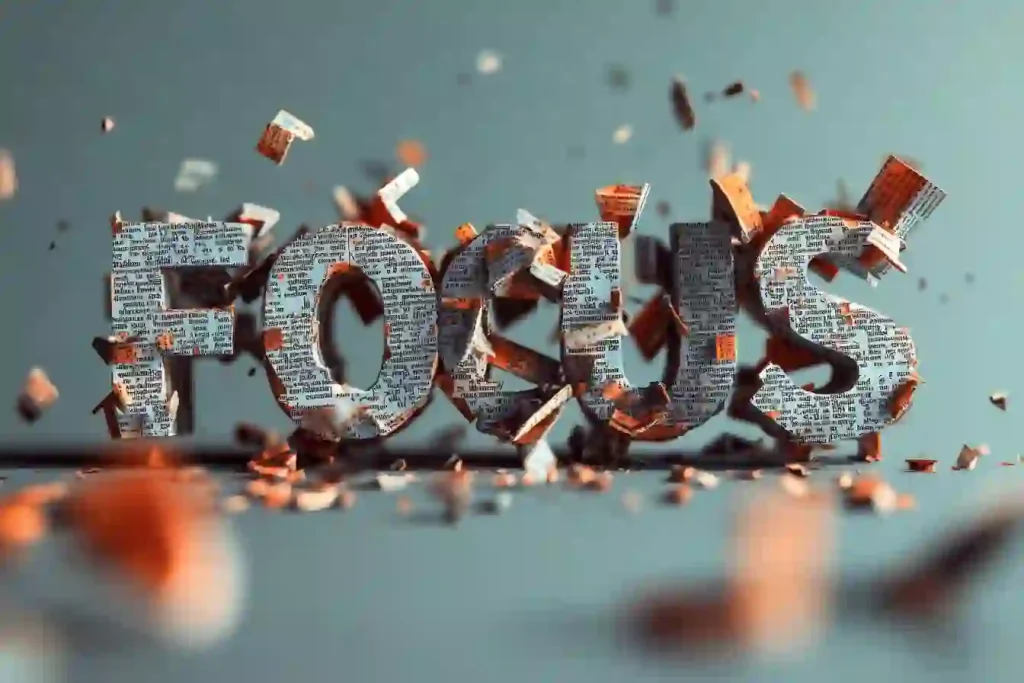 Image-showing-the-word-focus