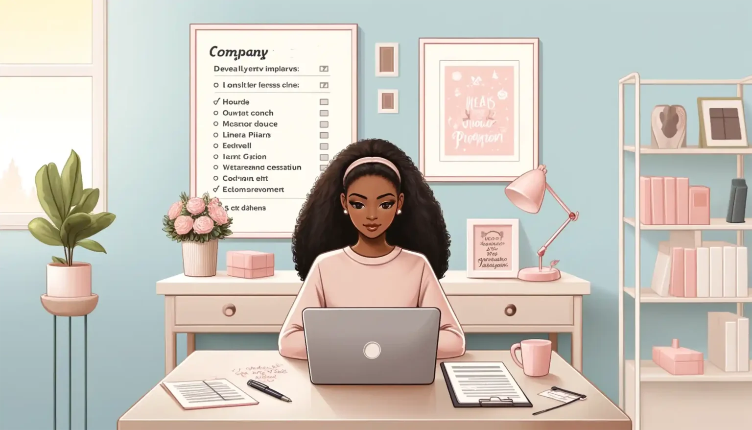 How to succeed in an interview desk setup