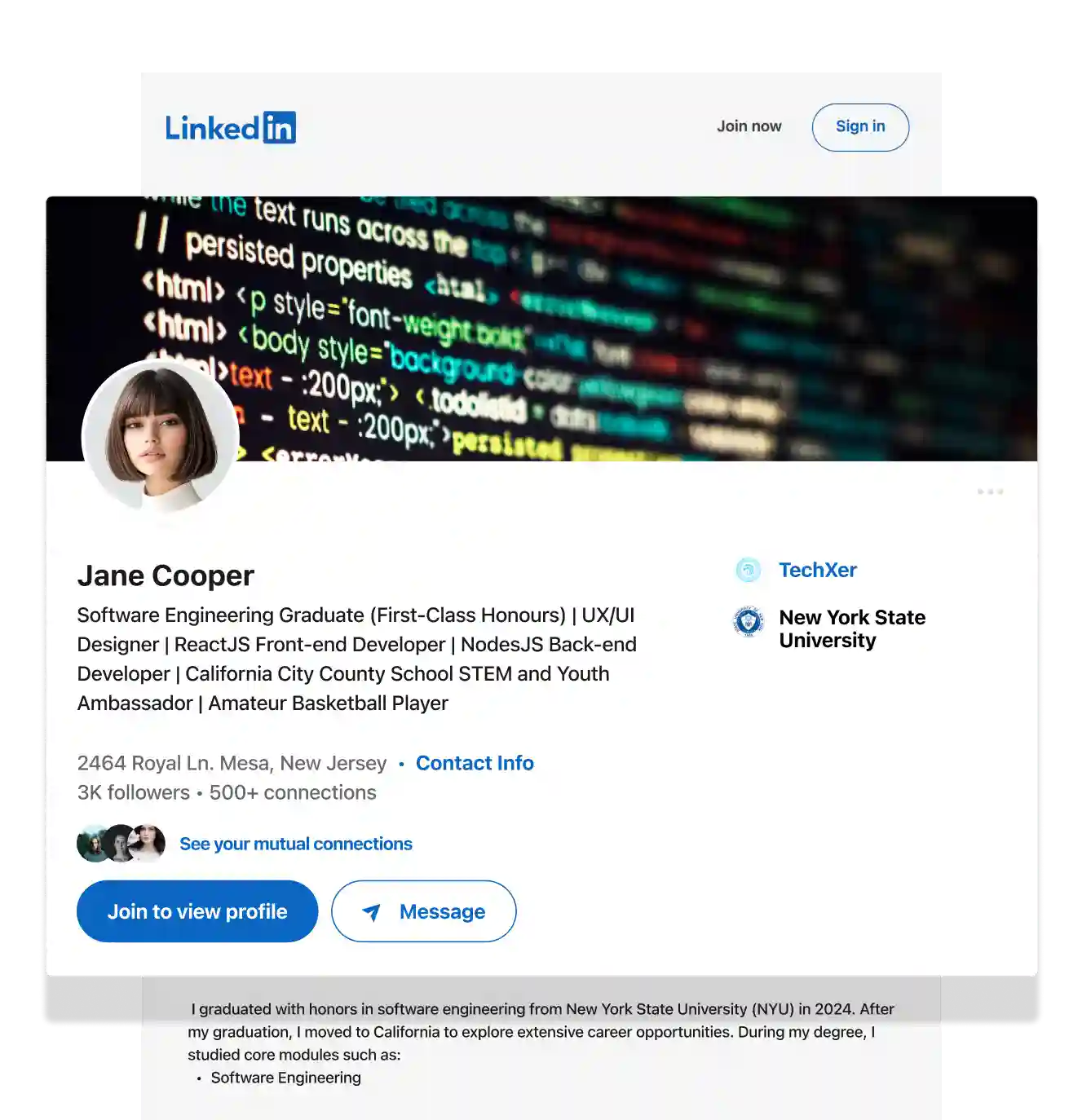 CVJury LinkedIn profile builder and design