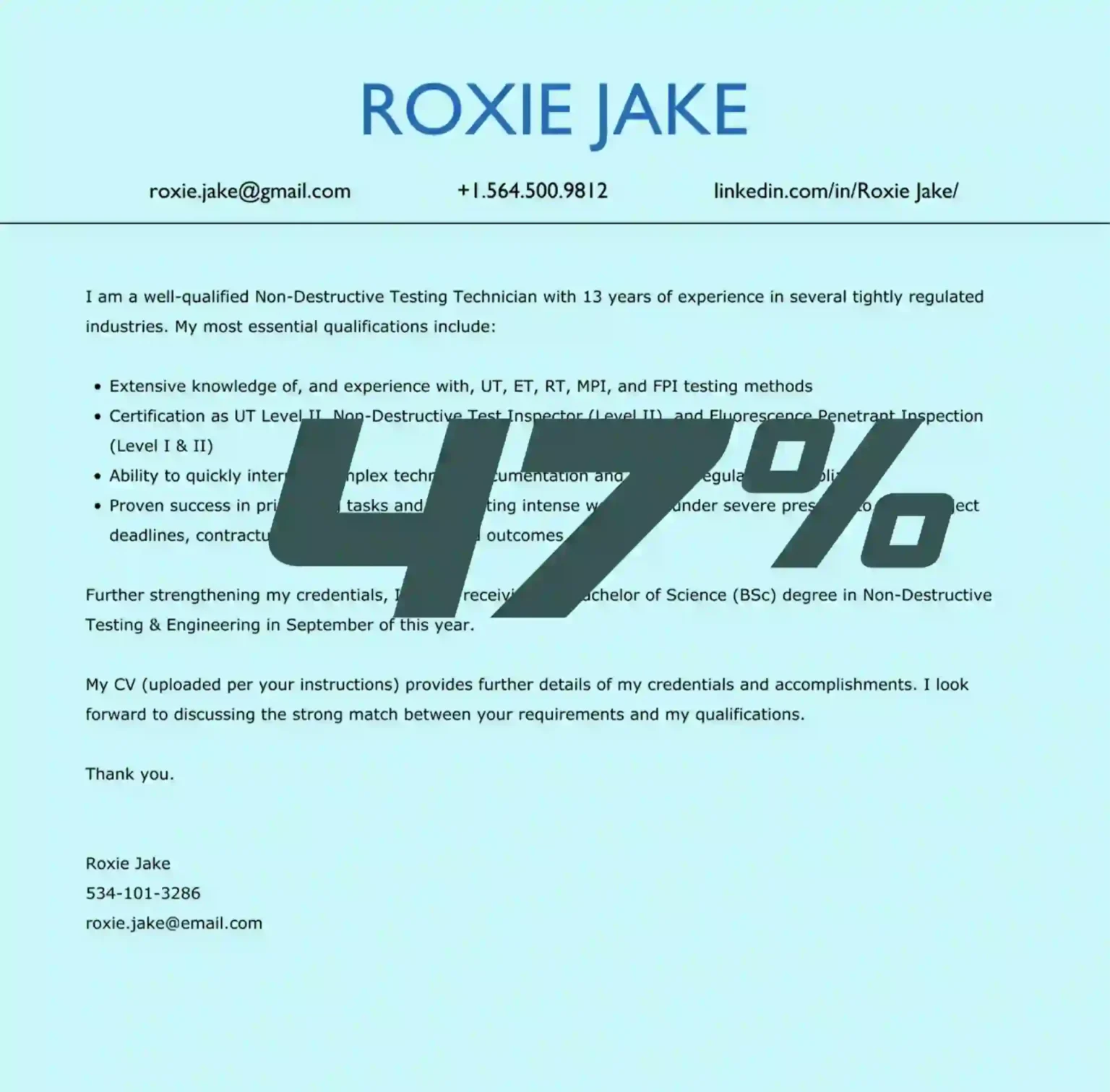 47-of-recruiters-prefer-candidates-with-cover-letters