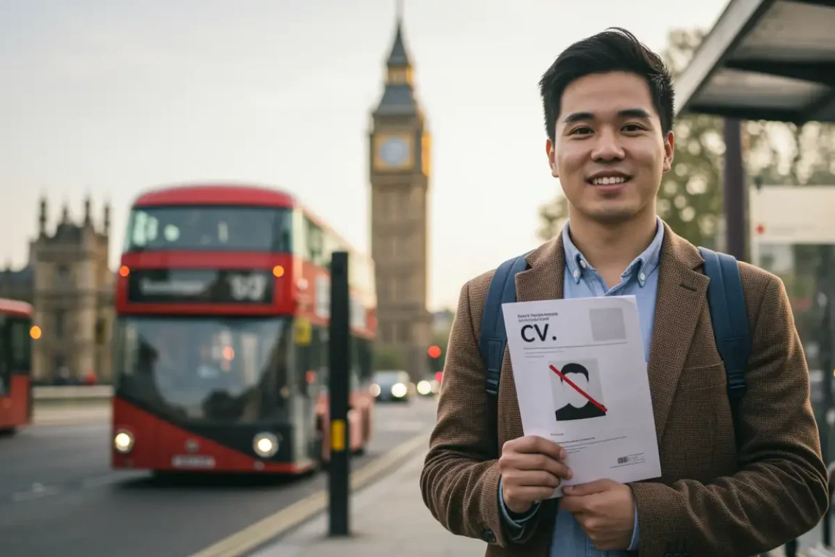 International student in London job hunting